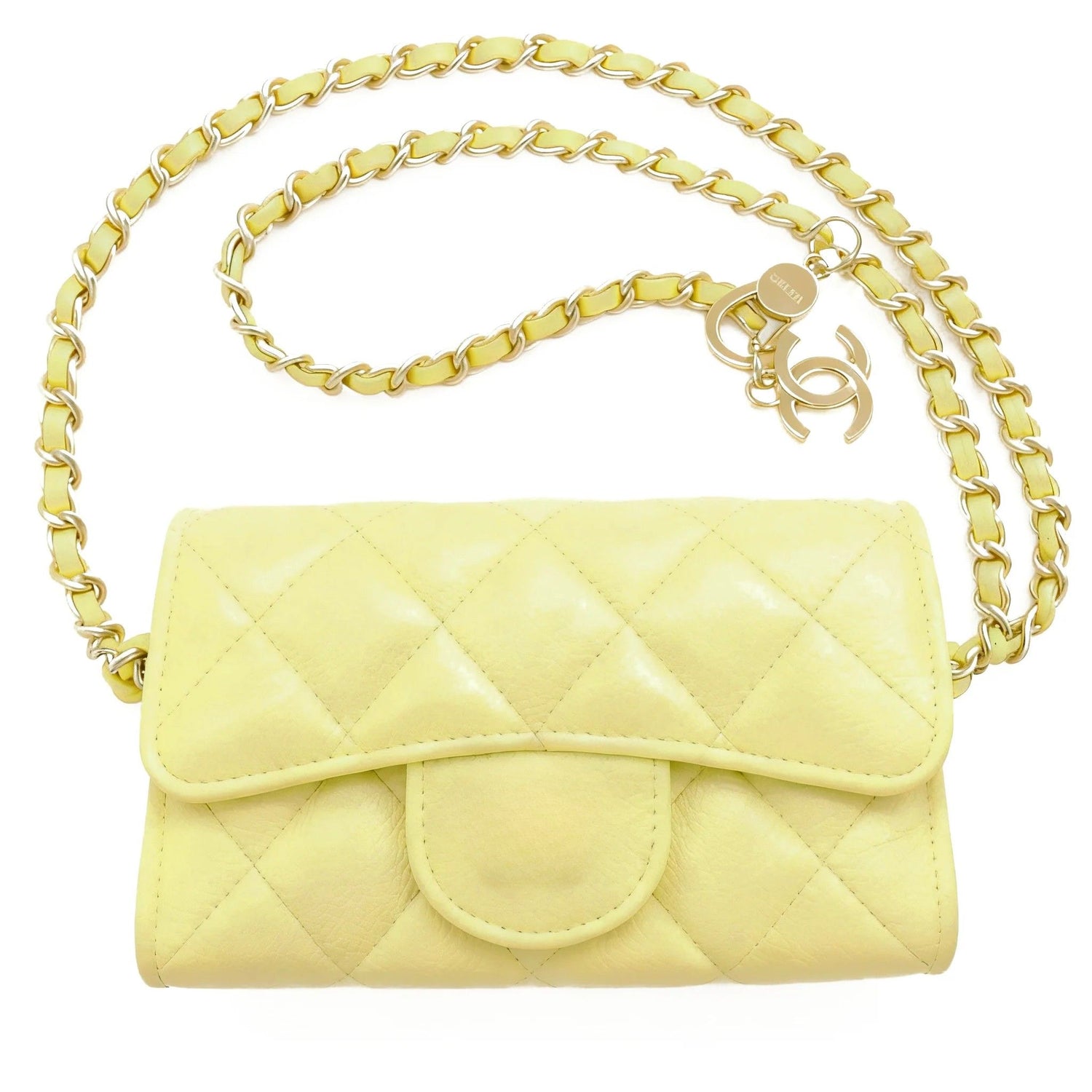 Mini Sac C.C Jaune Fluo